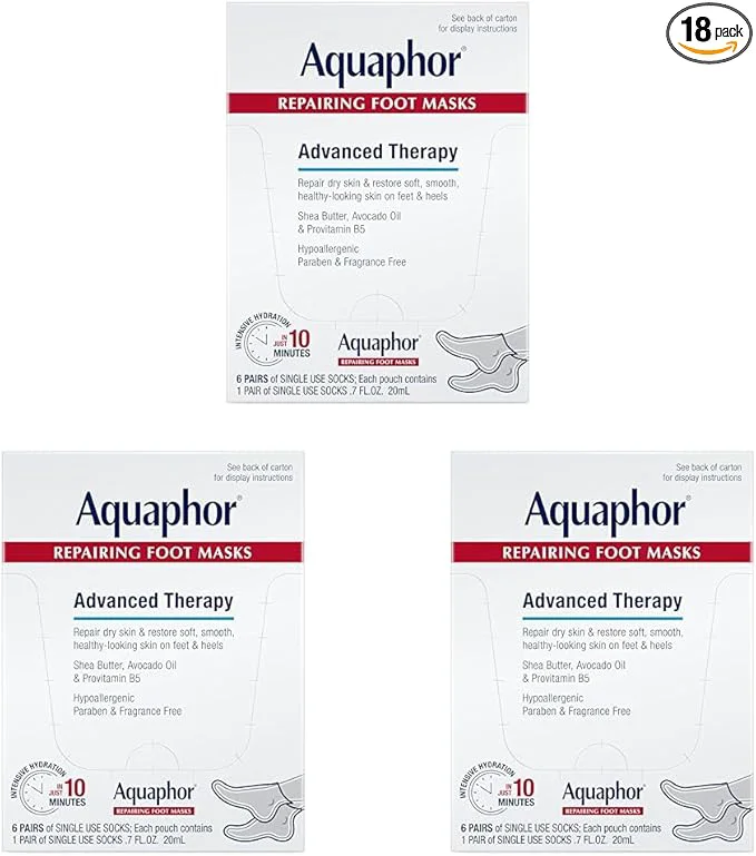 Casual Aquaphor Repairing Foot Masks Moisturizing Socks High-Performance