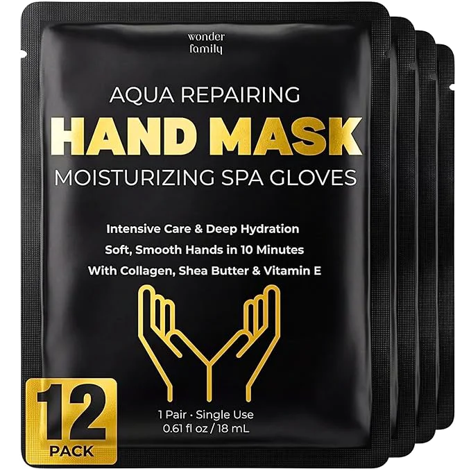 Exclusive WONDER FAMILY Aqua Hand Mask – Moisturizing Gloves Smart