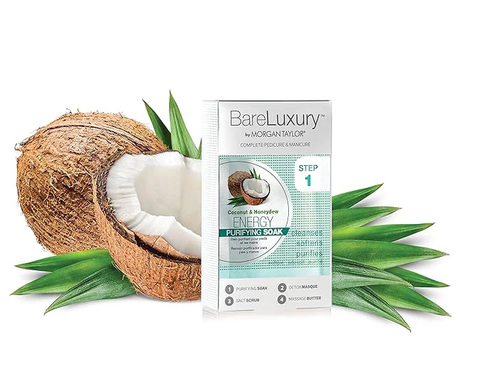 Casual Morgan Taylor BareLuxury 4-Step Complete Pedicure Manicure Packs Clean