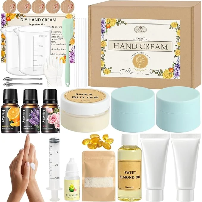 Original DIY Hand Cream Making Kit JCOOS Handcream Soft