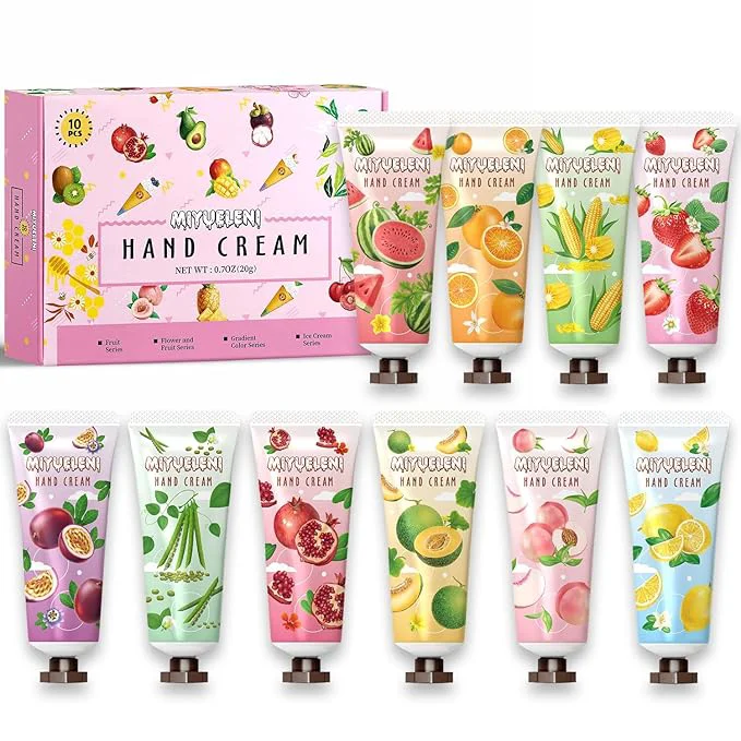 Superior Hand Cream Gift Set 10 Pack Mothers Day Gifts Moisturizing Hand Lotion Travel Official