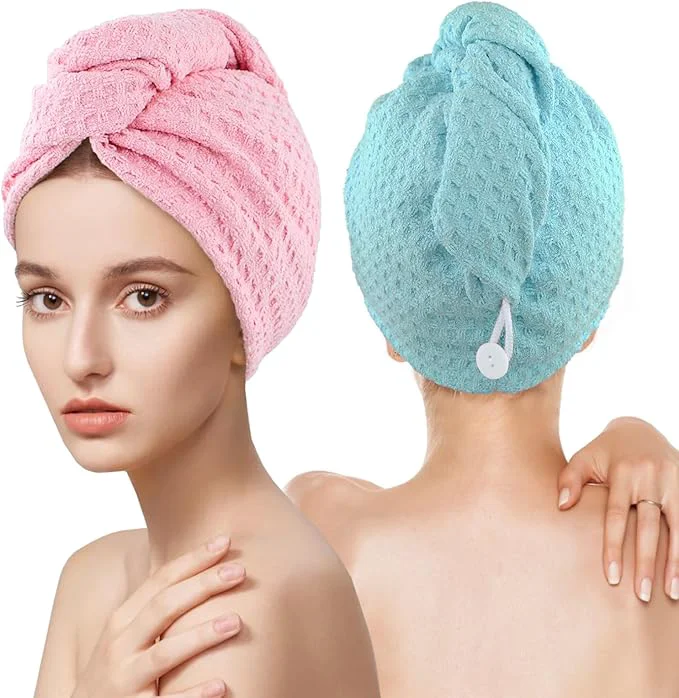 Soft MaopaoBeauty Microfiber Hair Towel Wrap Stylish