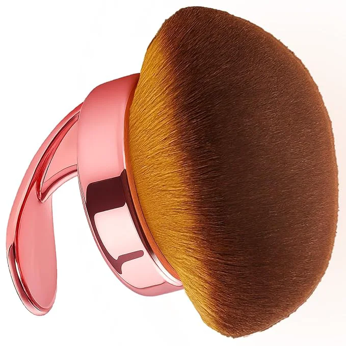 Recyclable Blend Blur Ultra Large Body Makeup Brush Green