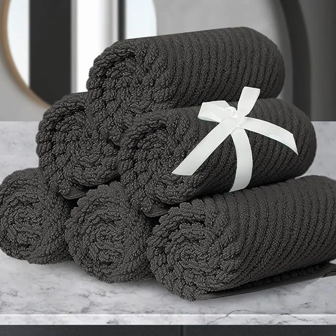 Professional VOOVA MOVAS Grey Washcloths Selected
