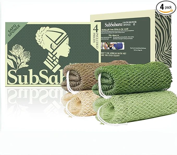 Comfortable SubSahara African Net Sponge Flexible