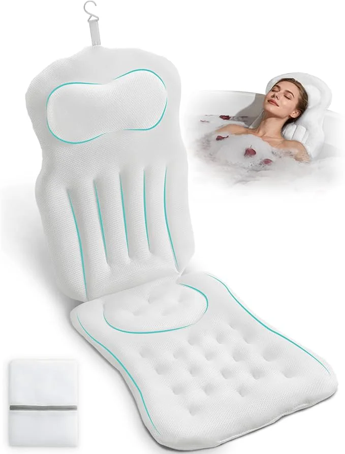 Superior Full Body Bath Pillow for Bathtub 5D Thick Tub Pillow for Bathtub Dependable