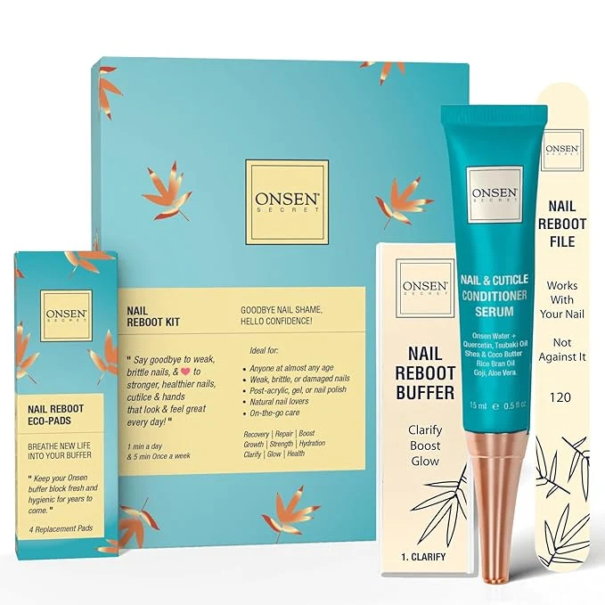 High-Quality Onsen Secret Nail Care Kit Prestigious