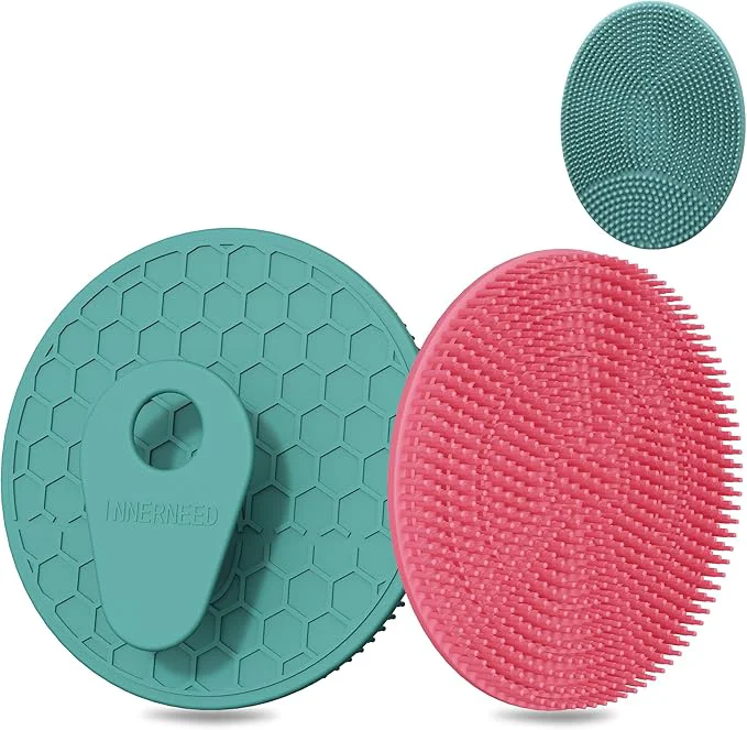 Responsible INNERNEED Food Grade Silicone Body Scrubber Gentle Exfoliating Brush Sophisticated
