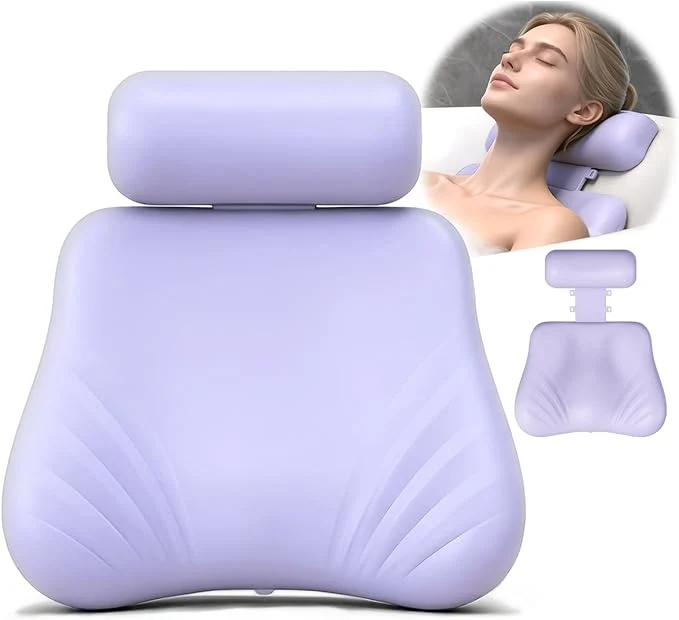 Selected Silicone Bath Pillow Upgraded Bath Pillows High-End