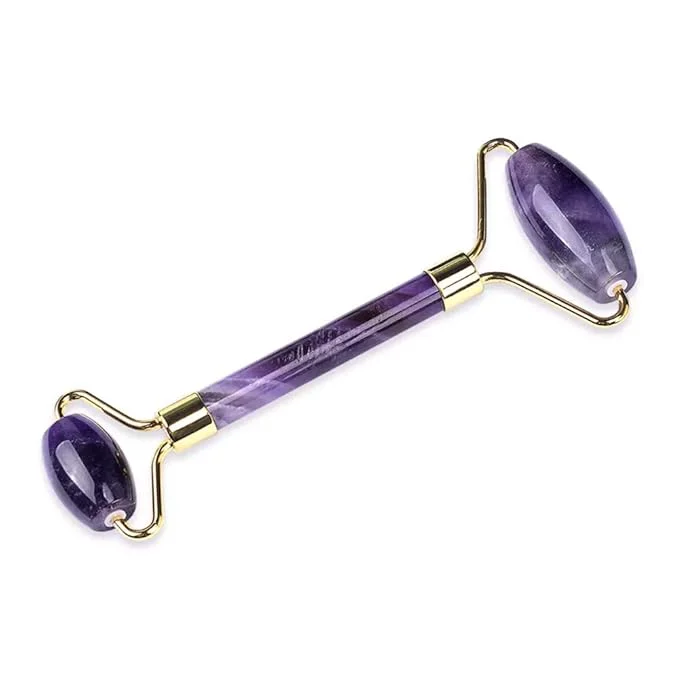 Easy-to-Use Jade Roller Face Roller Facial Beauty Roller Skin Care Tools Quartz Massager Safe