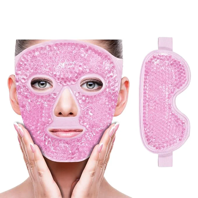 Modern ZNÖCUETÖD Face Eye Mask Ice Pack Crafted