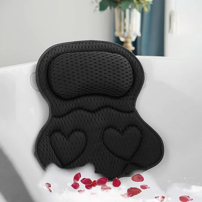 First-Class Bath Pillows for Tub Luxury Bath Pillow for Head and Neck Fit Bathtub Hot Tub Casual