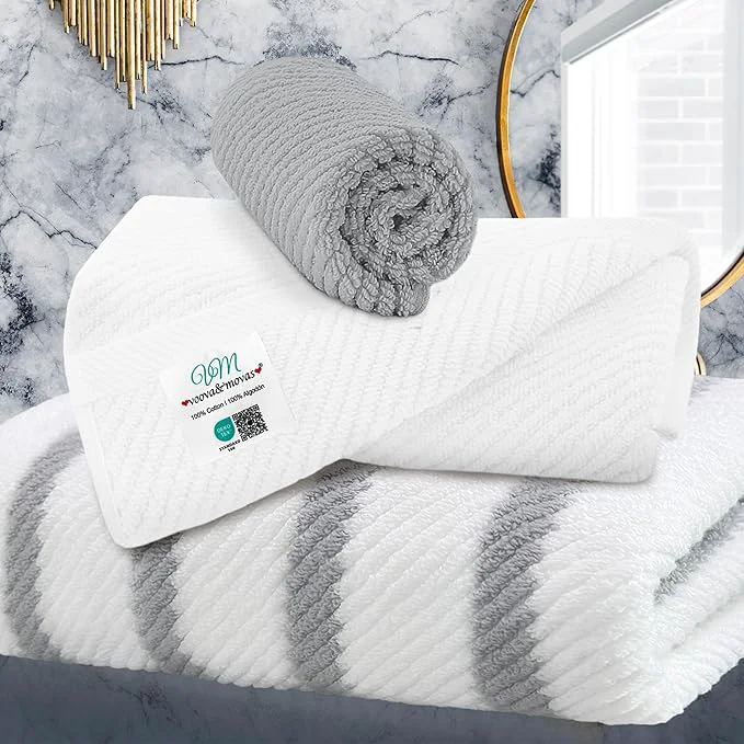 Proven VOOVA MOVAS Towel Set for Bathroom Pure