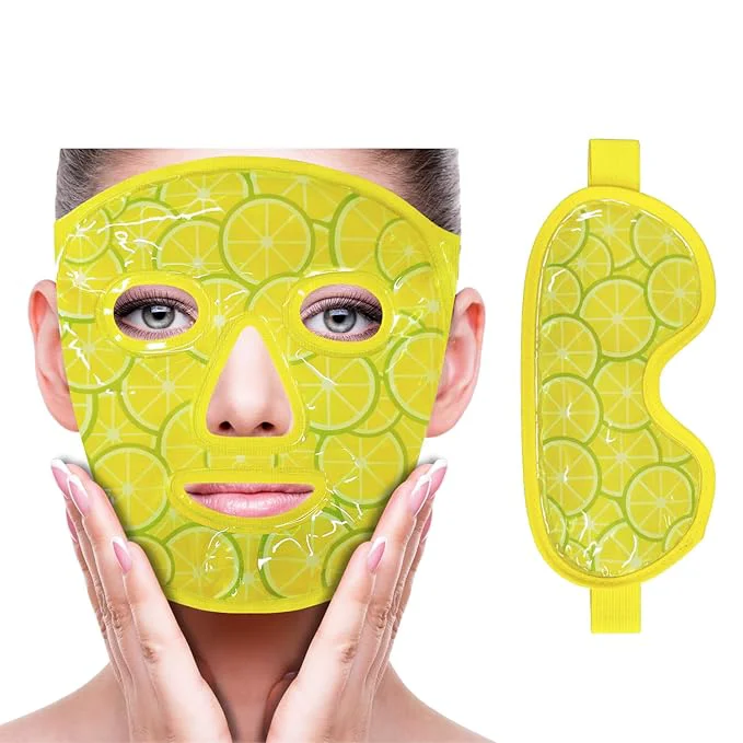 Sophisticated ZNÖCUETÖD Face Eye Mask Ice Pack Flexible