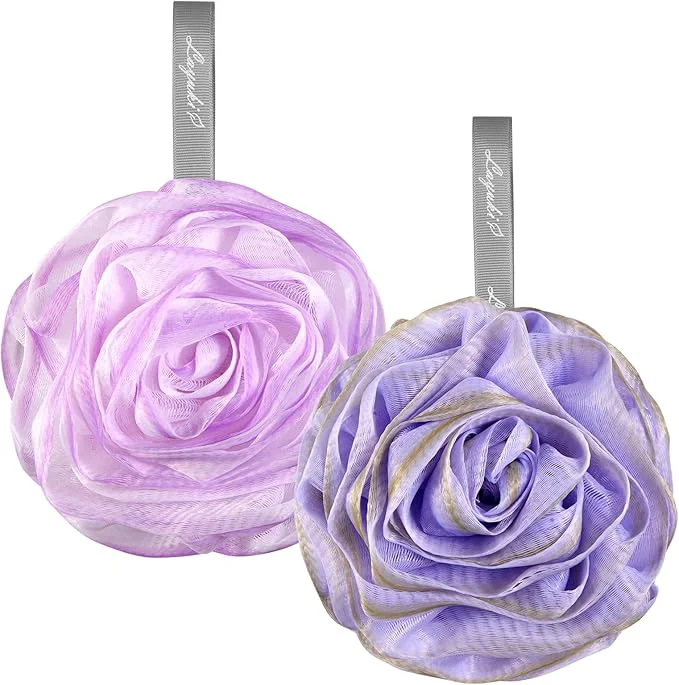 Refined LAYUKI Bath Loofah Shower Loofah Body Loofah Bath Sponge Shower Sponge Elite
