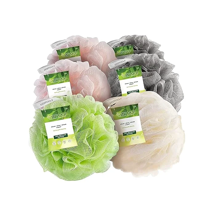 Fashionable EcoTools Delicate EcoPouf Bath Sponge Made High-Grade