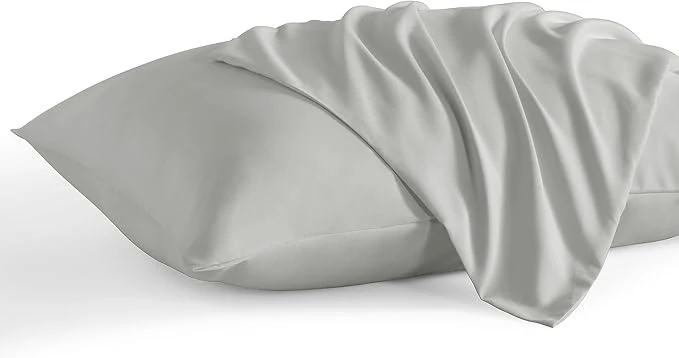 User-Friendly NTBAY King Pillow Cases Set of 2 2 Pack Brushed Microfiber 20x36 Pillow Cases Soft Wrinkle Fade Stain Resistant Light Grey Pillow Cases with Envelope Closure 20x36 Inches Light Grey Quality