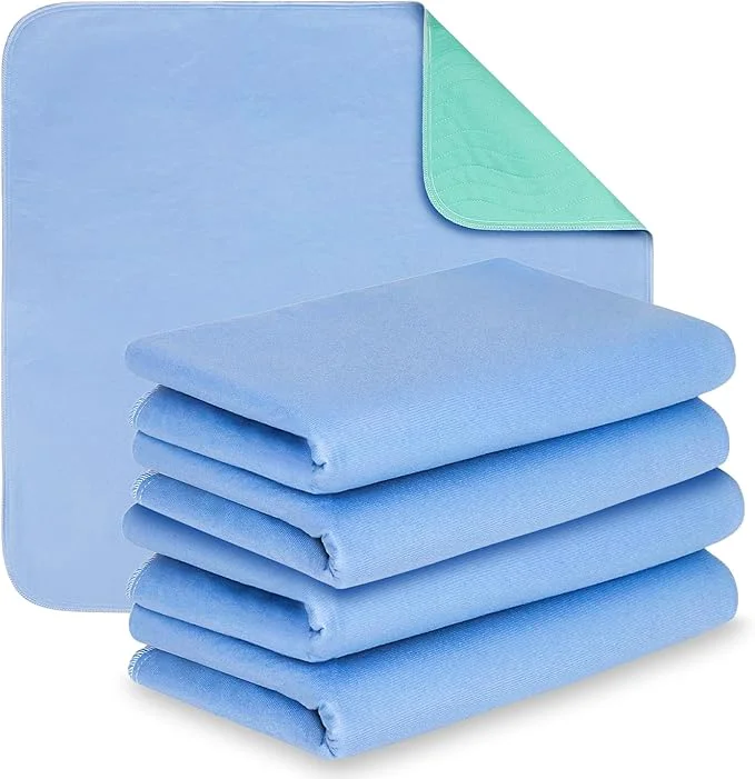 Original Design Hearth amp Harbor Incontinence Bed Pads Washable Waterproof 34 x36 Washable Pee Pads for Adults Elderly Kids amp Pets Heavy Absorbency Pads for Beds for Incontinence Adults 4 Pack Reusable Underpads First-Class