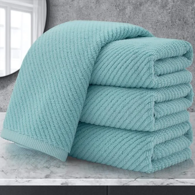 Sophisticated Teal Hand Towels for Bathroom Bathroom Hand Towels Set of 4 Large 18 x 28 Carefully Designed