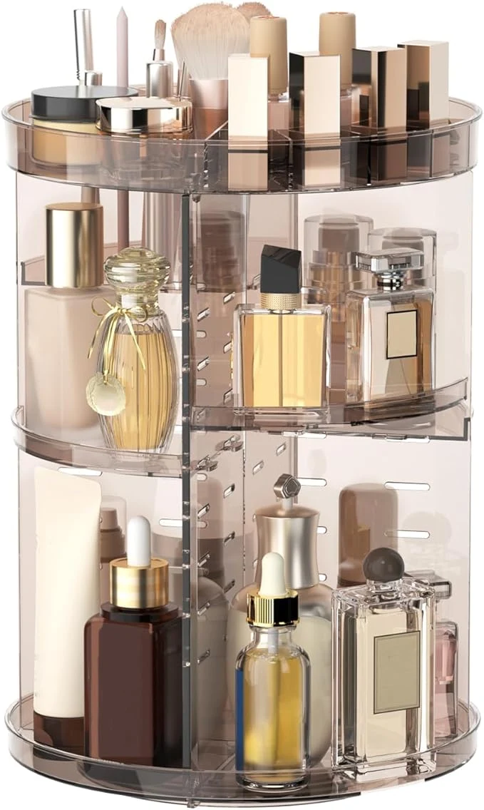 Smooth 360 Rotating Makeup Organizer Proven