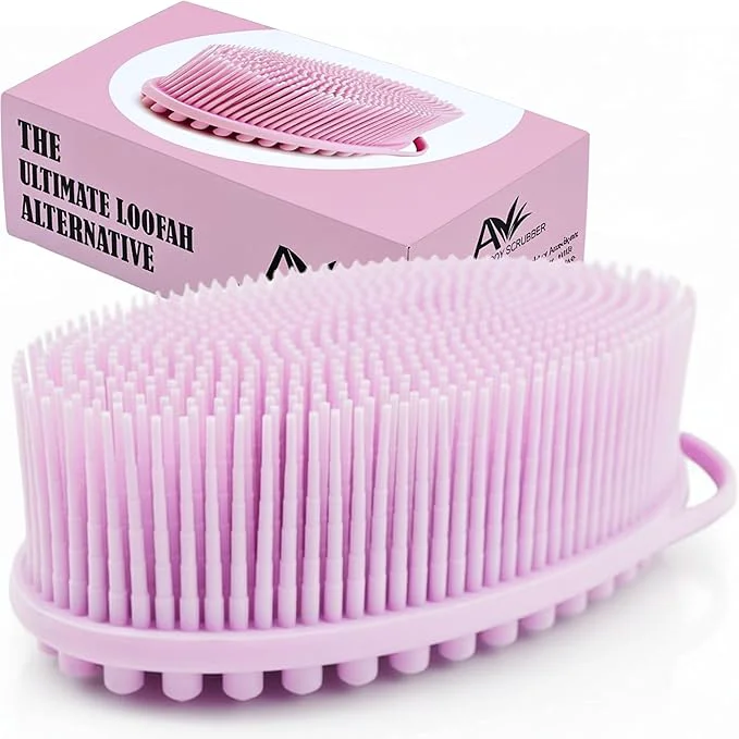Classic Avilana Premium Silicone Body Scrubber Soft