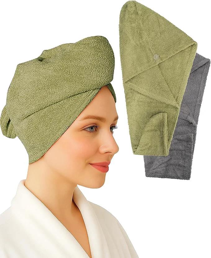 Official Textila Cotton Hair Wrap Towels Reusable