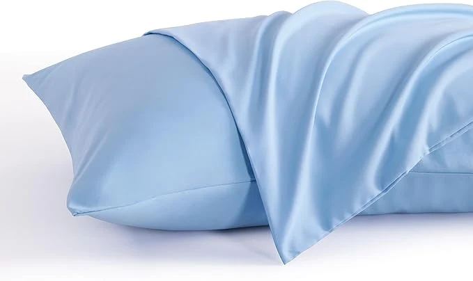 Refined NTBAY Toddler Pillow Cases Set of 2 2 Pack Brushed Microfiber 14x20 Pillow Cases Soft Wrinkle Fade Stain Resistant Sky Blue Pillow Cases with Envelope Closure 14x20 Inches Sky Blue Trusted