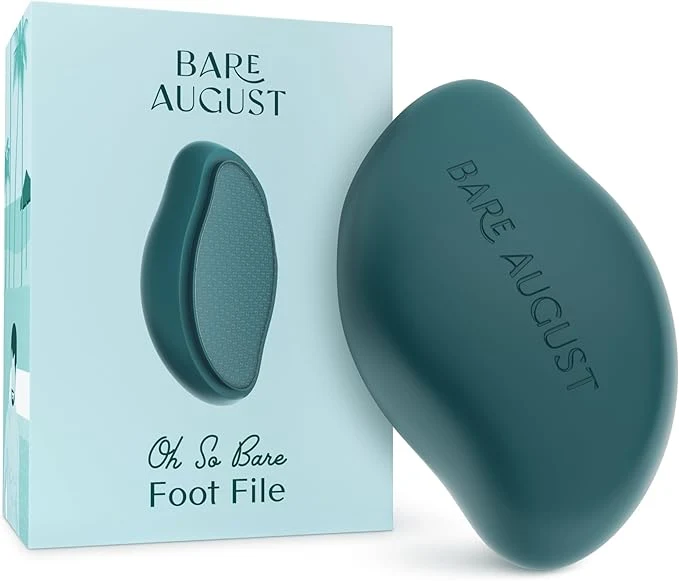 Elegant Bare August Glass Foot File Callus Remover Breathable