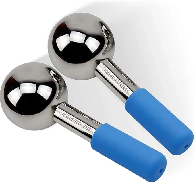 Responsible Ice Globes for Facials Unbreakable Steel Cooling Roller Cryo Sticks for First-Class