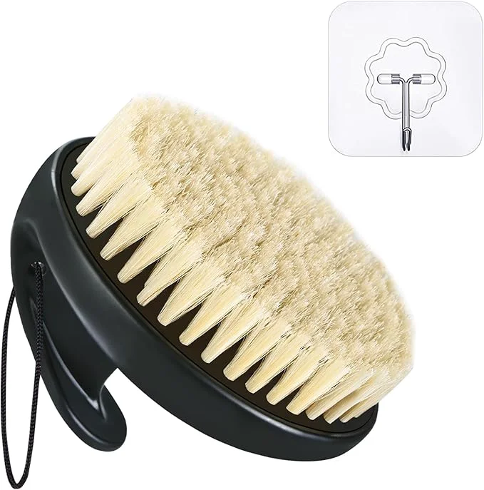 Stylish Dry Brushing Body Exfoliating Brush Anti-Slip Body Scrubber Next-Generation