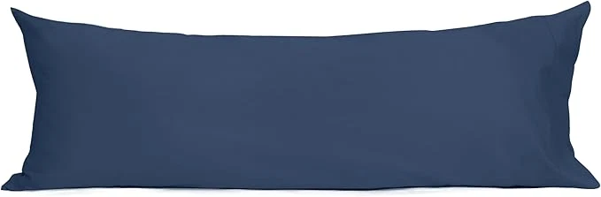 Casual Sunflower Body Pillowcase Cotton Long Pillow Cover Case Envelope Closure 1 Pack 20×54 inches Crown Blue Soft and Breathable Dependable