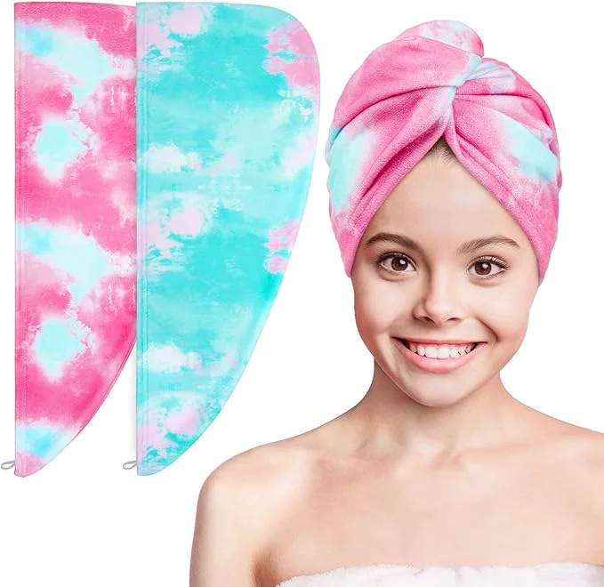 Modern Basumee Microfiber Hair Towel Wrap Recyclable