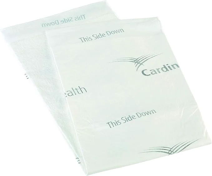 Versatile Cardinal Health™ Wings™ Extra Absorbency Premium Underpad White 30 x 36IN Disposable Bed Pads Chux Pads Adults Elderly Kids - Case of 70 Sustainable