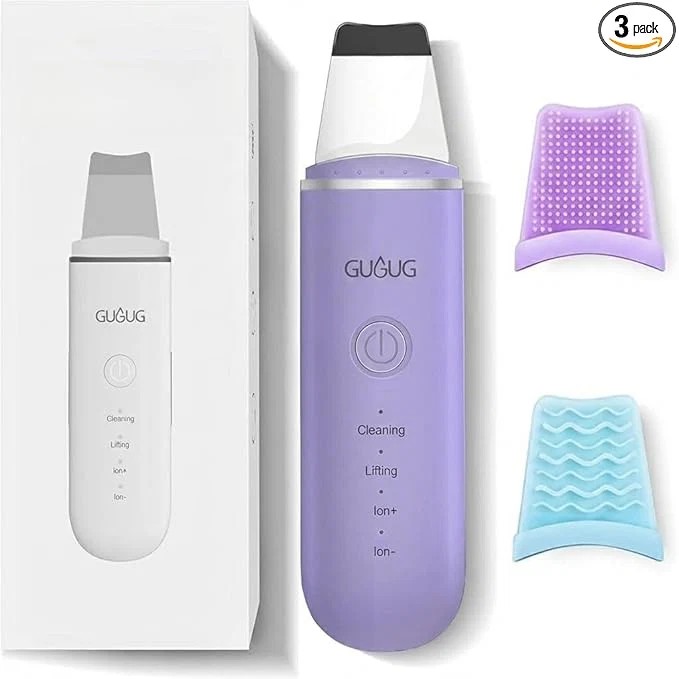 First-Class GUGUG Skin Scrubber Face Spatula 4 Modes Skin Spatula Blackhead Remover Pore Practical