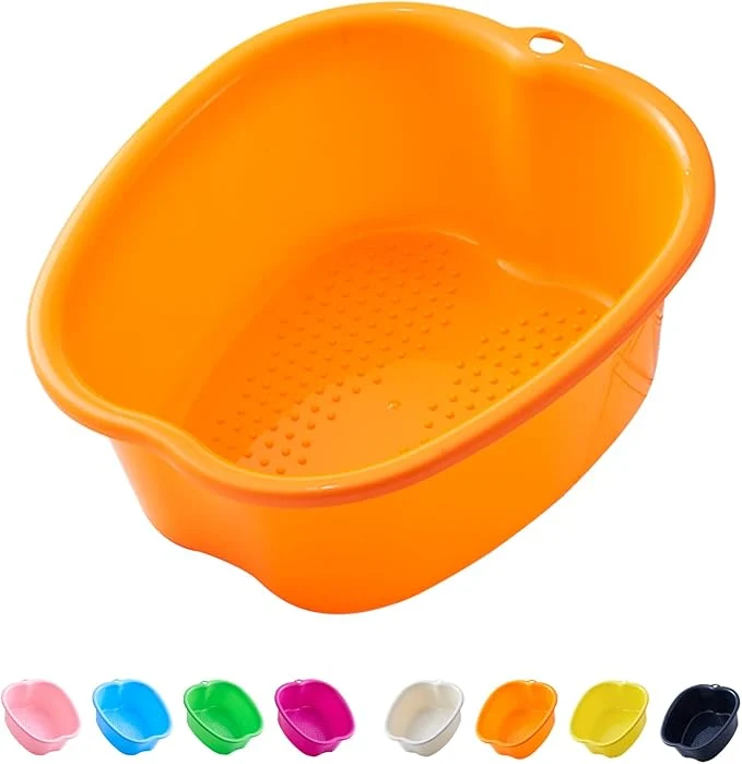 Elegant AXLOFO® Foot Soaking Bath Basin Large Plastic Foot Soaking Tub Feet Massage Solid