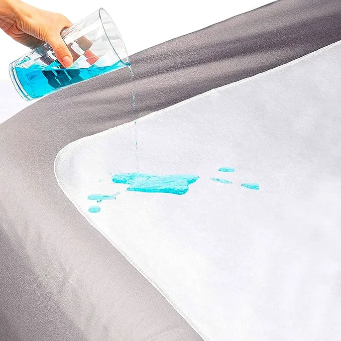 Fast DMI Bed Pad Waterproof Sheet to be Used as a Mattress Protector Pee Pad Bed Liner Incontinence Pad Furniture Cover or Seat Protector Not Reversible Flat Fit Machine Washable 36 x 54 Top-Quality