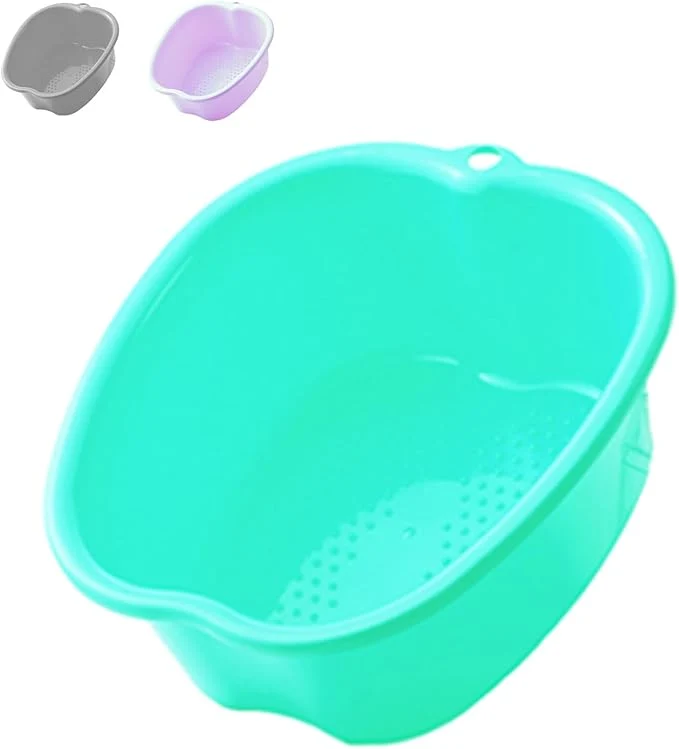 Versatile AXLOFO® Foot Soaking Bath Basin Large Plastic Foot Soaking Tub Feet Massage Professional