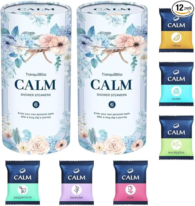 Luxury Shower Steamers 12 Count Scented Shower Bombs Excellent