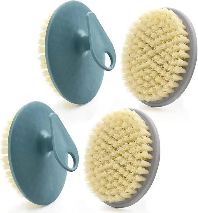 Casual Body Scrubber 4 Pack BEAUTAIL Gentle Exfoliating Shower Bath Brush Soft Smart