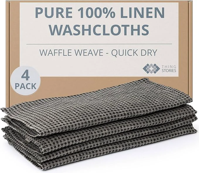 User-Friendly Flax Linen Washcloths Trusted