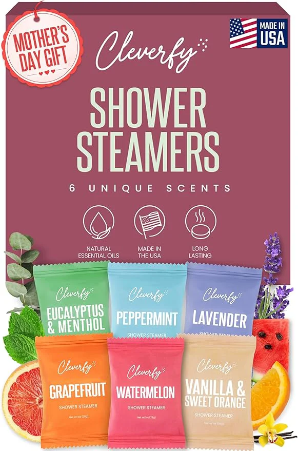 Specialty Cleverfy Shower Steamers Aromatherapy Classic