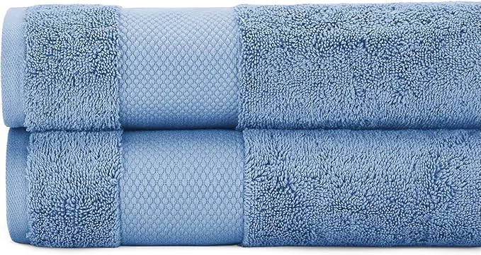 Specialty BIOWEAVES Organic Cotton 700 GSM Plush Bath Towels 30 x 58 GOTS Official