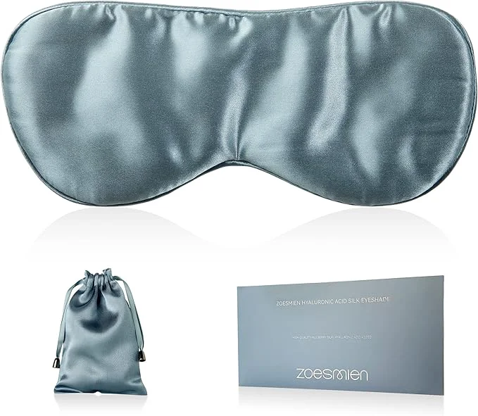 Original Design Sleep Mask Mulberry Silk for Light Blocking ZOESMIEN Eye Mask for Women Relaxed
