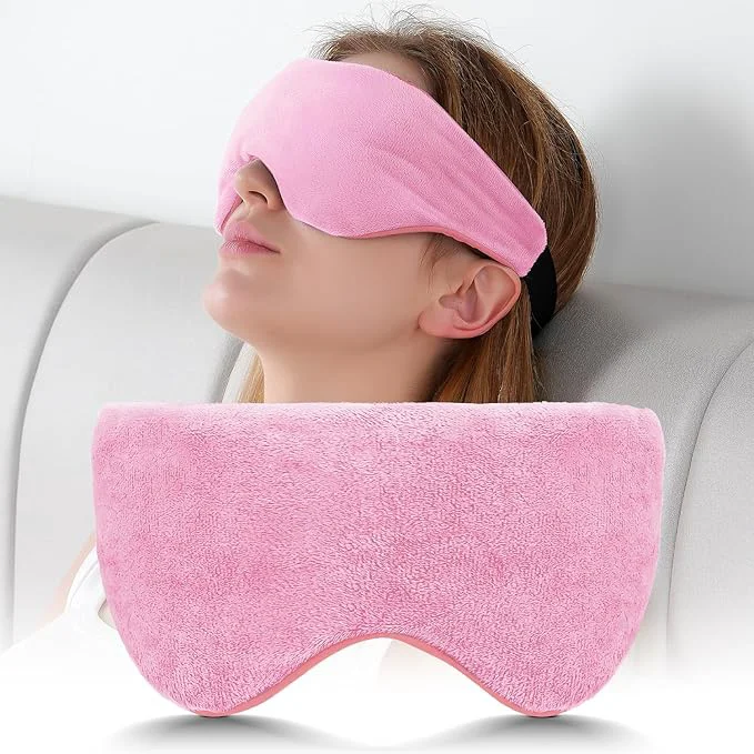 Detailed Sivio Weighted Eye Mask for Women Men Heatable and zable Weighted Eye Relaxed