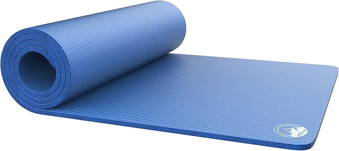 Versatile Foam Sleeping Pad - Lightweight 1-Inch Mat for Camping Cots Tents Backpacking and Yoga - Non-Slip and Waterproof with Handle by Wakeman Certified