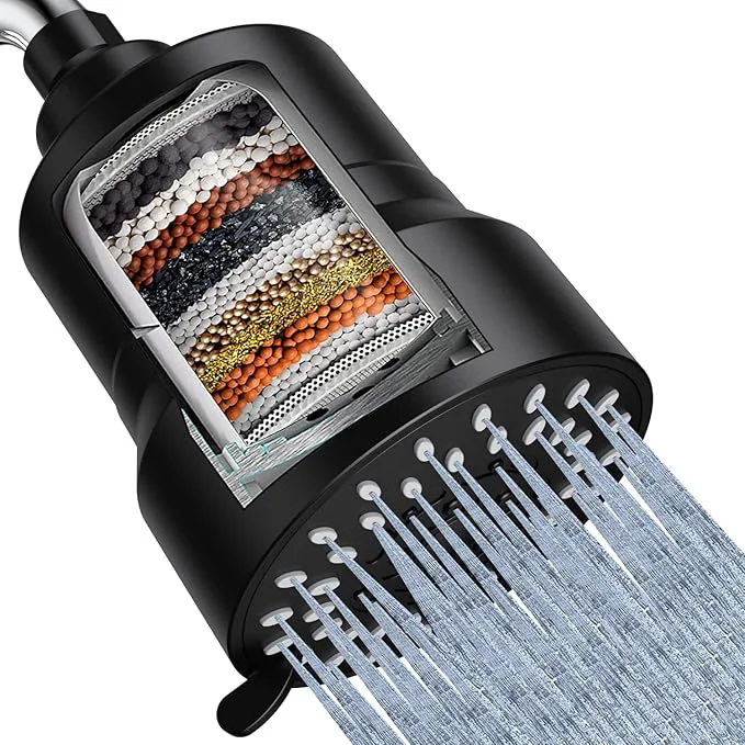 Optimized Filtered Shower Head 3 Modes High Pressure Shower Head Modern