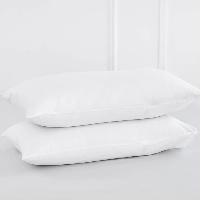 Contemporary MooMee Bedding Pillowcases Pack of 2 Washed Cotton Linen Like Textured Breathable Durable Soft Comfy Solid Off White King User-Friendly