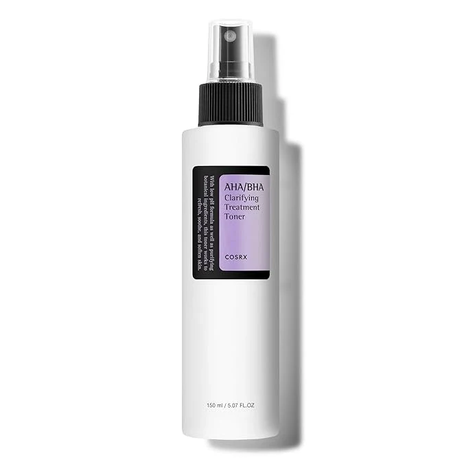 Durable COSRX AHA BHA Treatment Toner 5.07 fl.oz 150ml Facial Exfoliating Spray Healthy