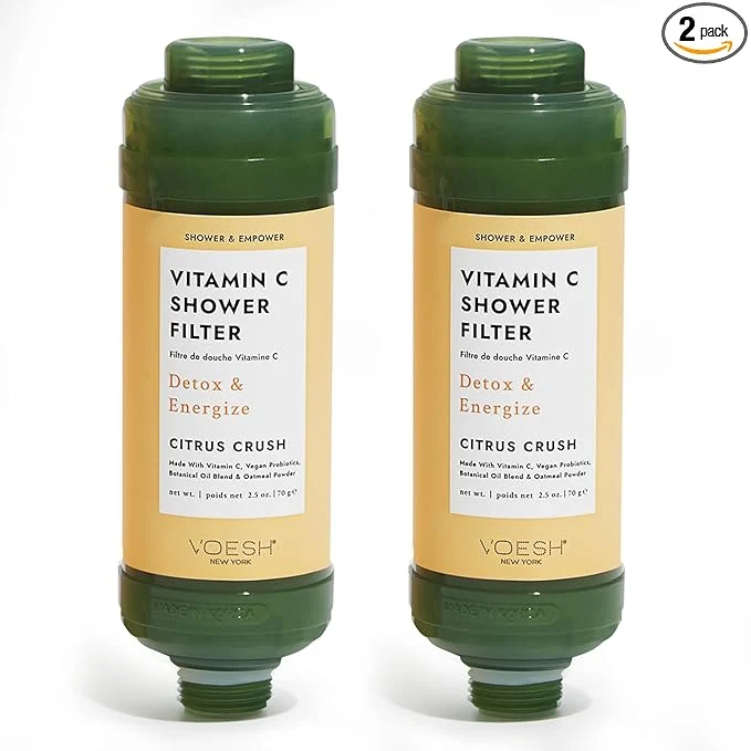 Soft VOESH Vitamin C Shower Filter Duo Citrus Crush Shower Aromatherapy Water Relaxed