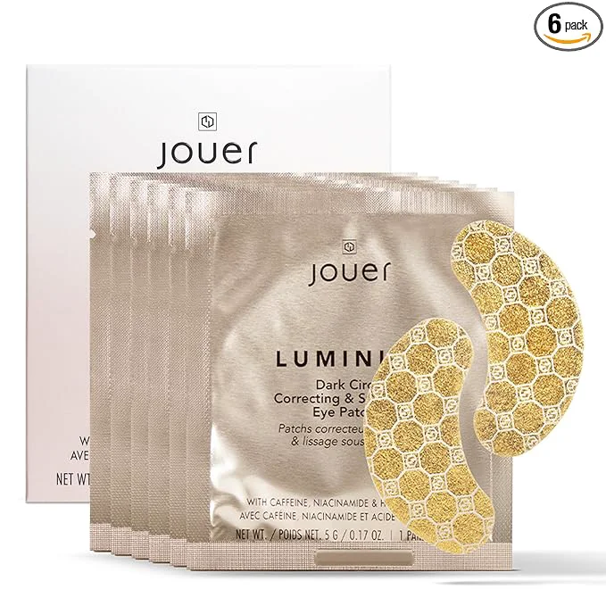 Secure Jouer Luminize Dark Circle Correcting Smoothing Eye Patches Caffeine Eye Fine Crafted